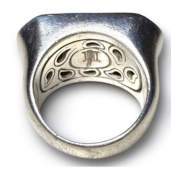 Vintage John Hardy Silver Ring Dot East West Sterling Size 5 1/4 - Picture 5 of 5